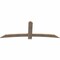 Ekena Millwork Bellingham Smooth Timber Gable Bracket, Douglas Fir, 84"W x 31"H x 1 1/2"D x 5 1/2"F, 9/12 Pitch GBW084X31X0206BEL00SDF - alternate 3